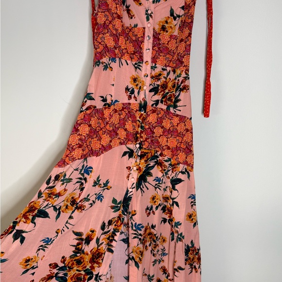Free people lover boy floral maxi dress size 2 sundress summer cottagecore - Picture 6 of 13